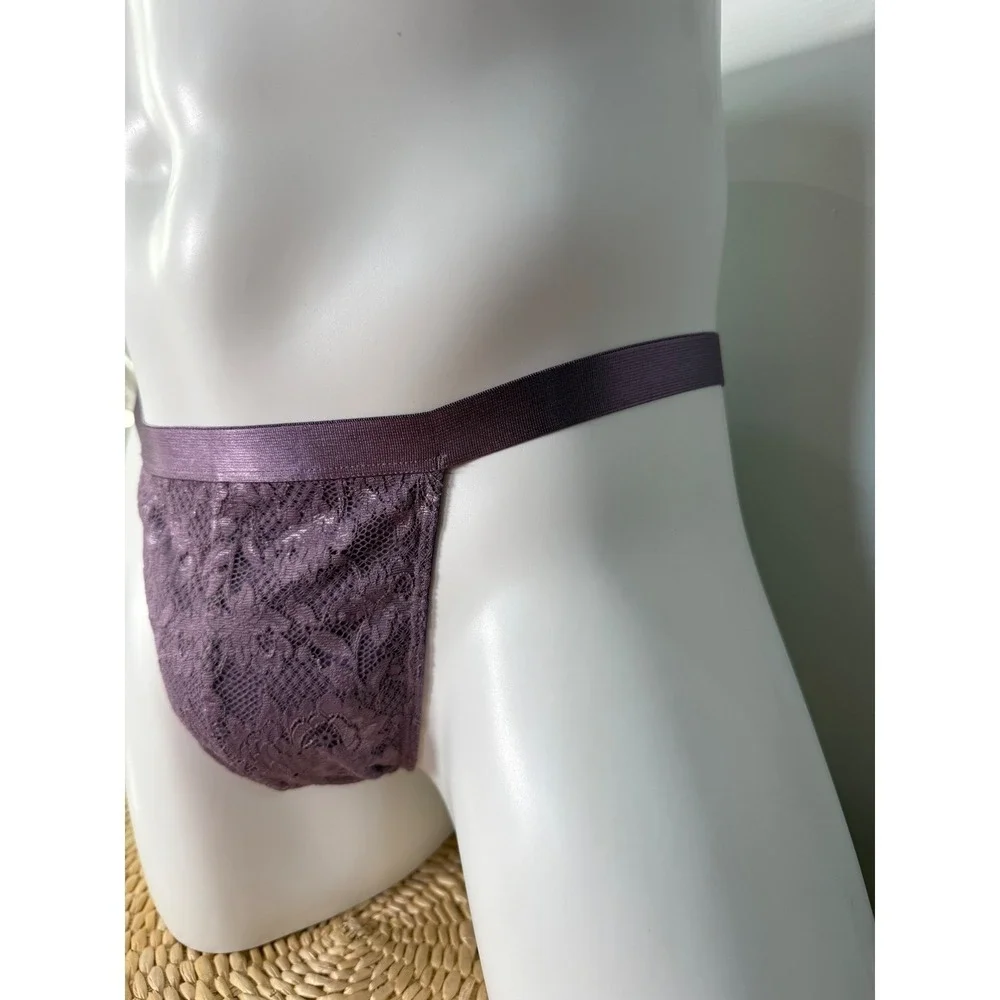 Cosabella NSN Comfort Micro Brief Zaadi Purple Lace Men's Underwear Size XL